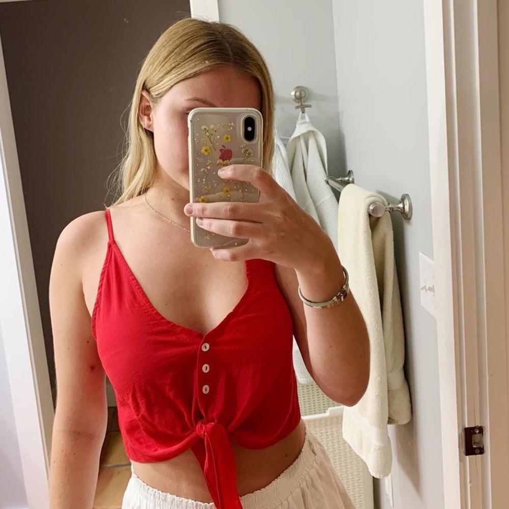 Red Tie Tank